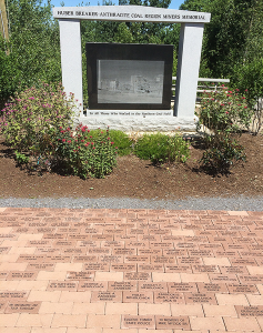 Pavers Placed at the memorial July 2014